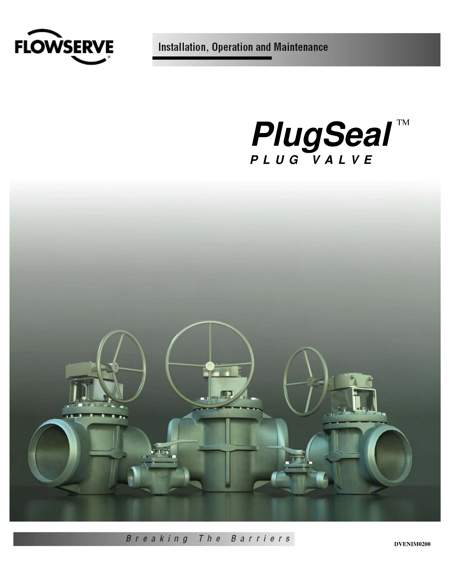 Durco PlugSeal旋塞阀使用说明（IOM）