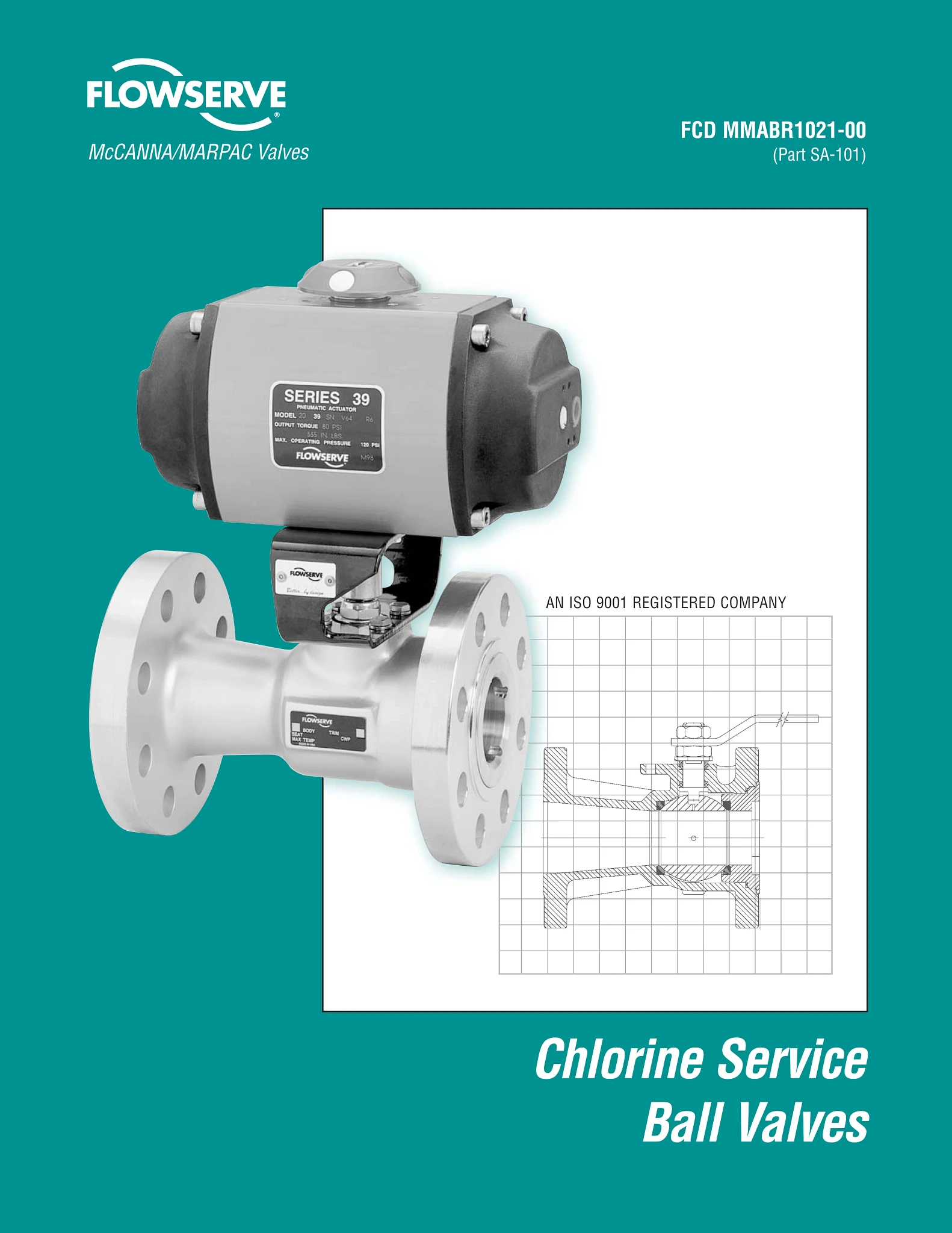 McCANNA/MARPAC氯服务球阀手册