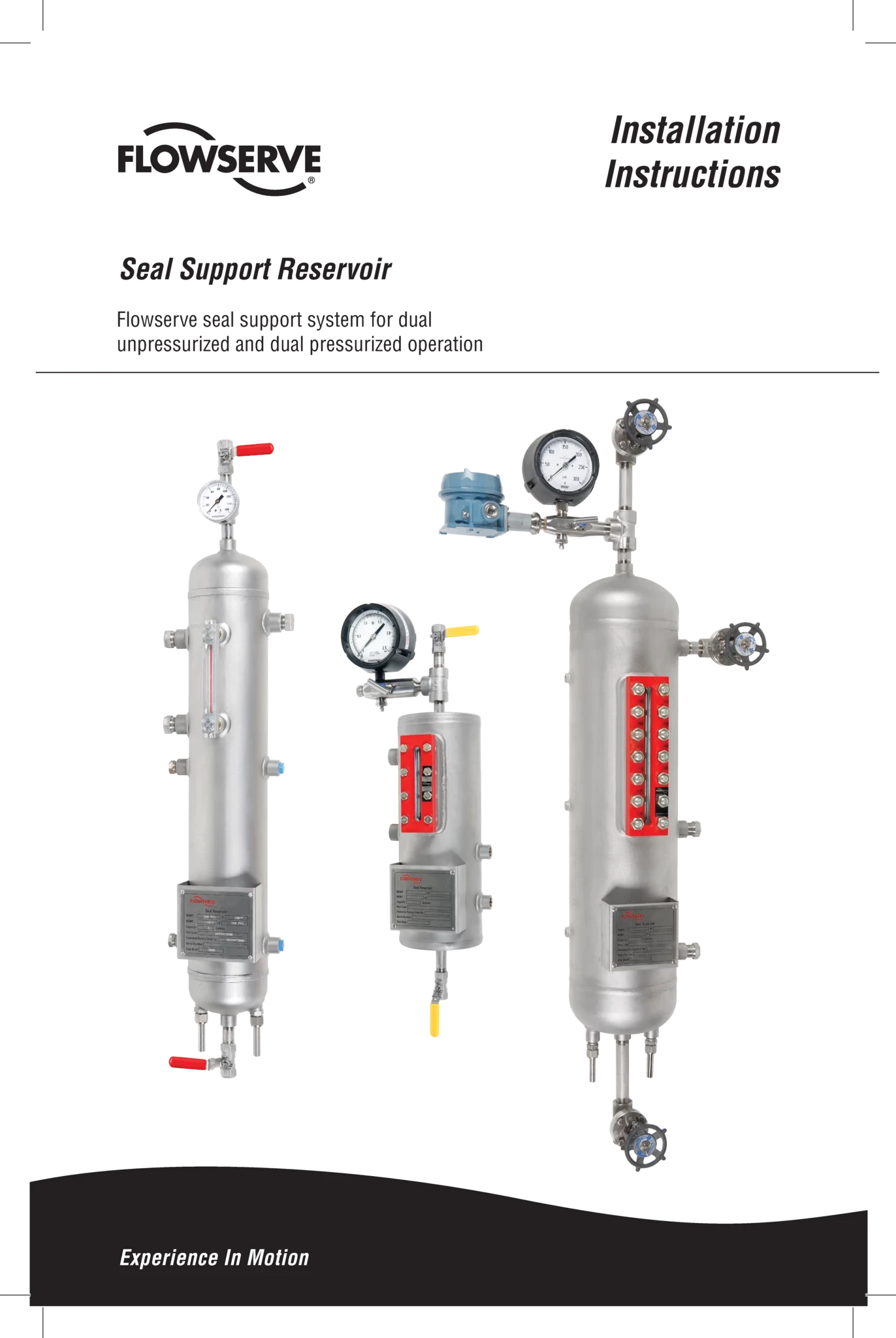 密封支持储罐安装说明
