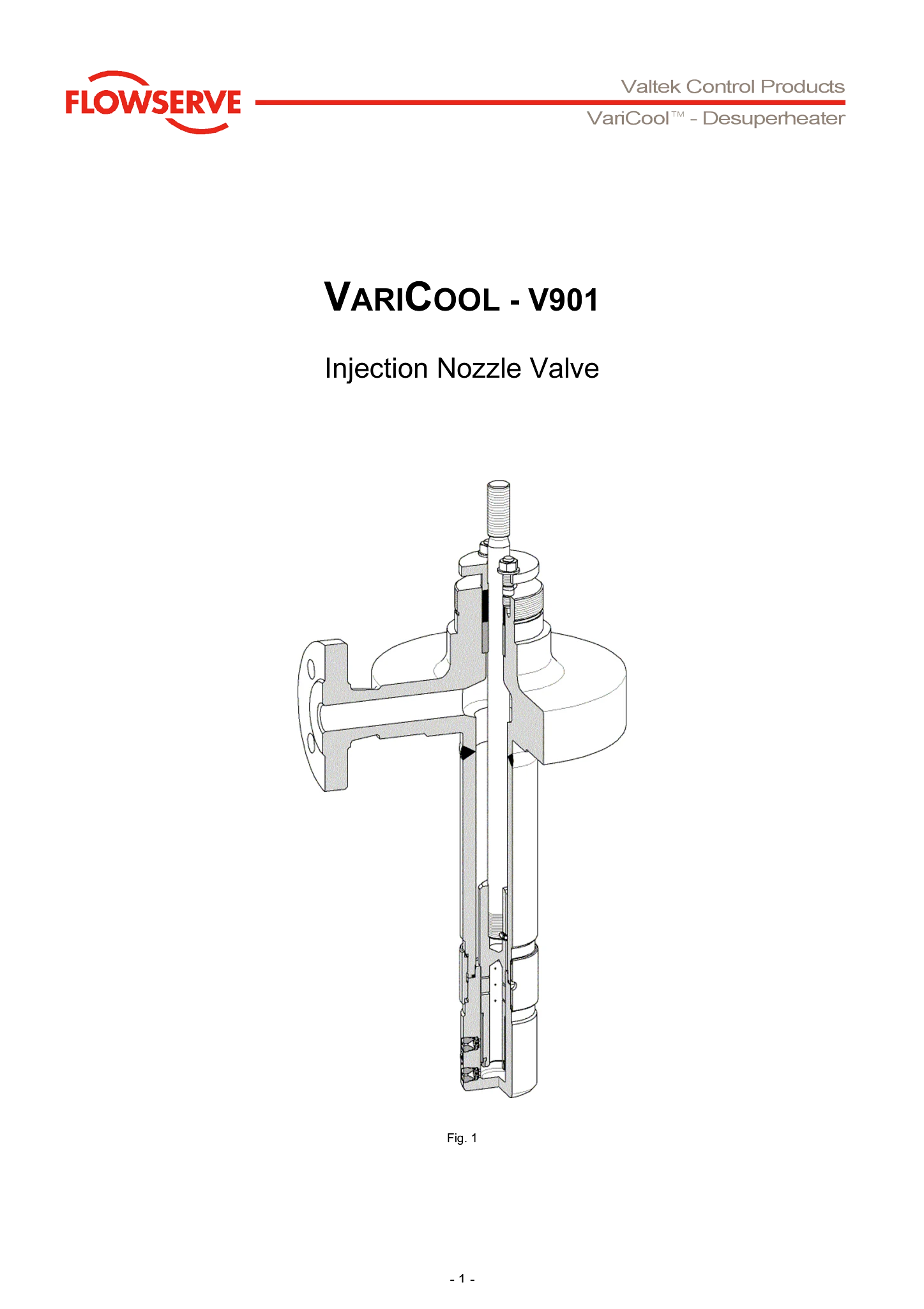 VariCool减温器喷嘴阀使用说明（IOM）