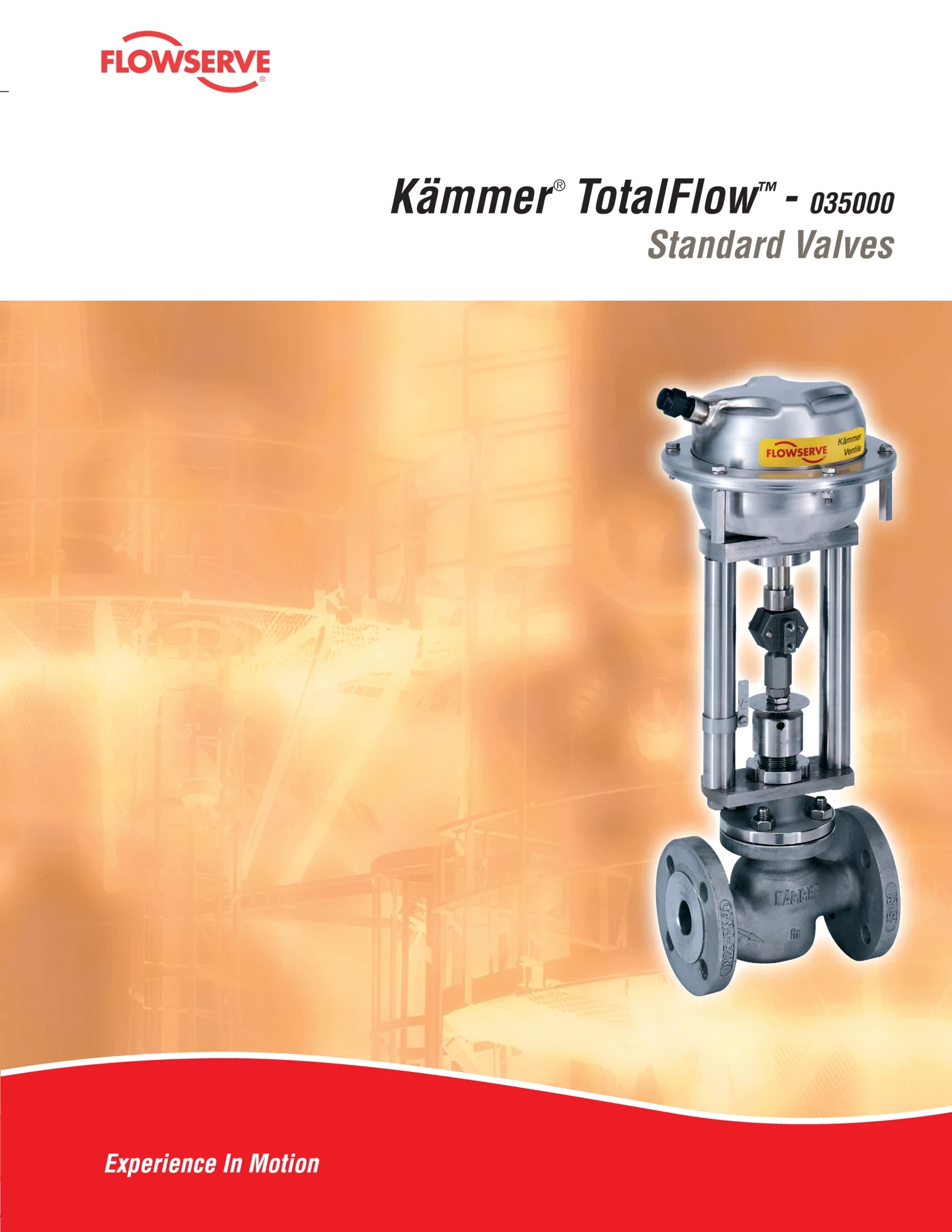 Kämmer TotalFlow 035000系列一般工况控制阀手册