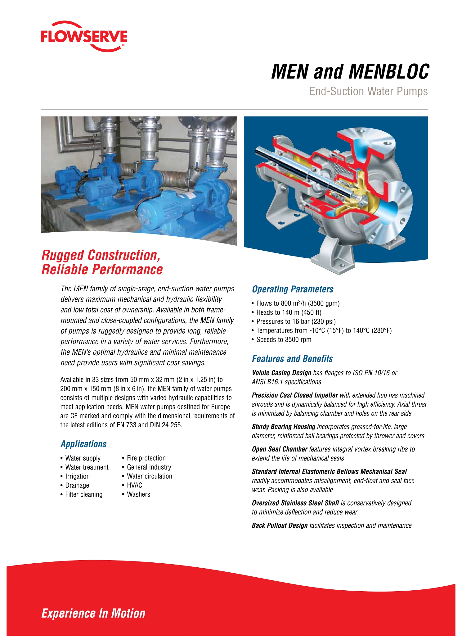 MEN和MENBLOC泵-单页