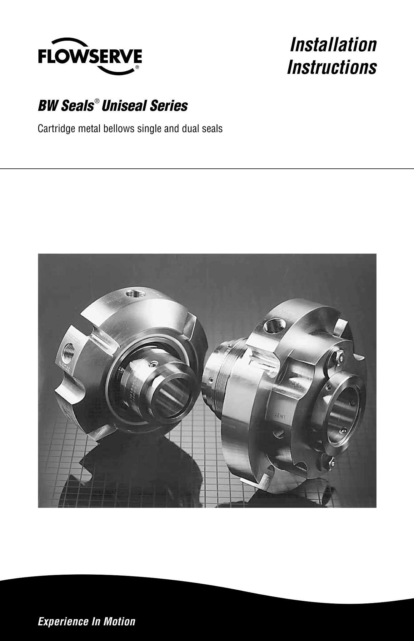 Uniseal系列安装说明