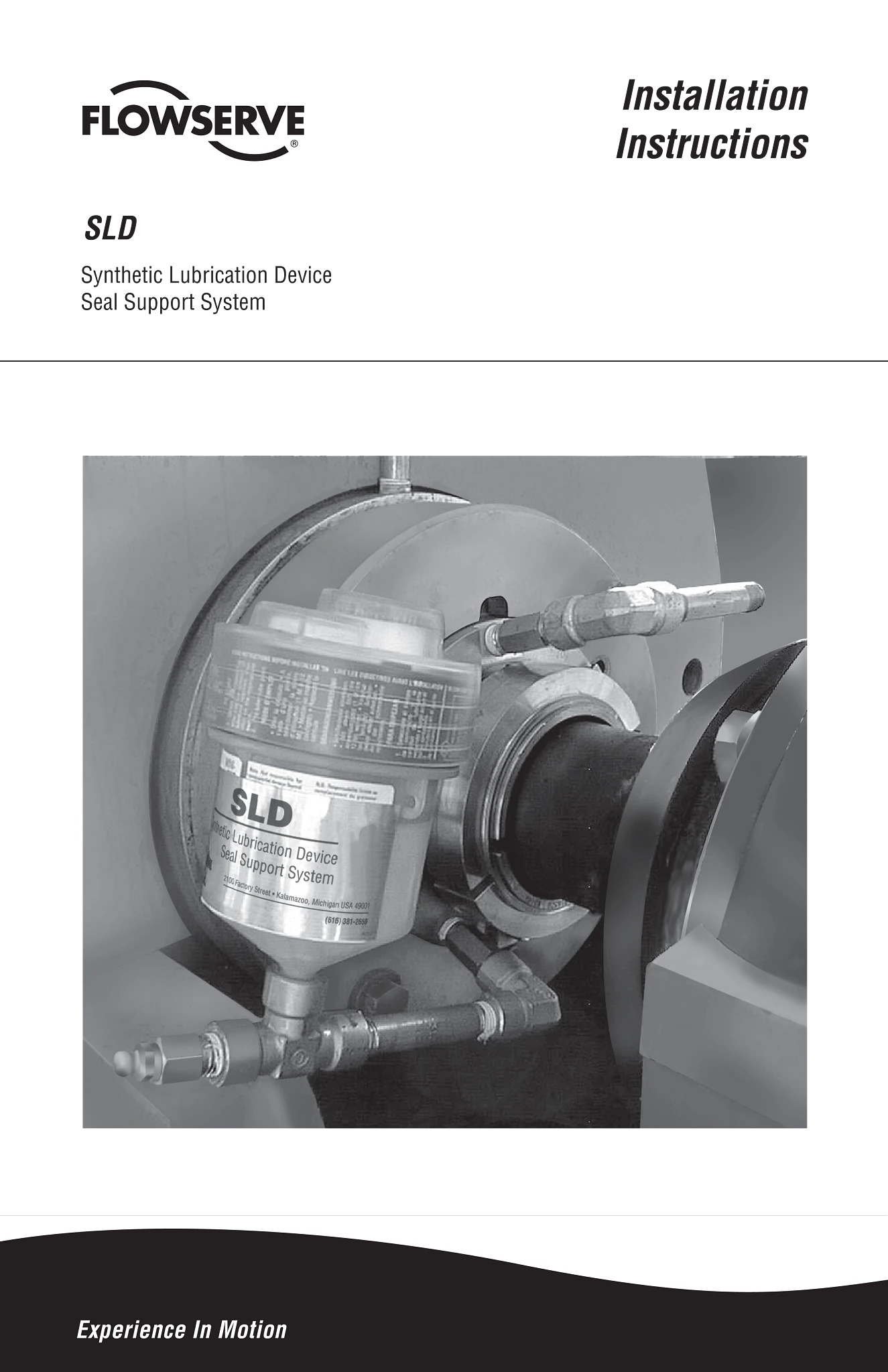 SLD（合成润滑装置）安装说明