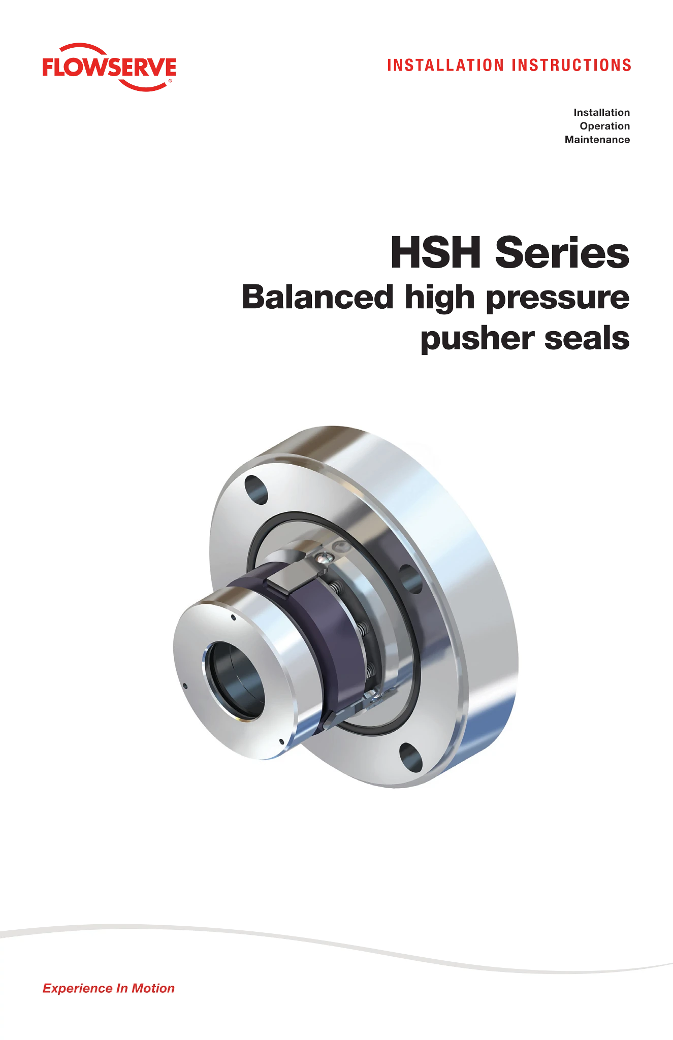 HSH密封安装说明书