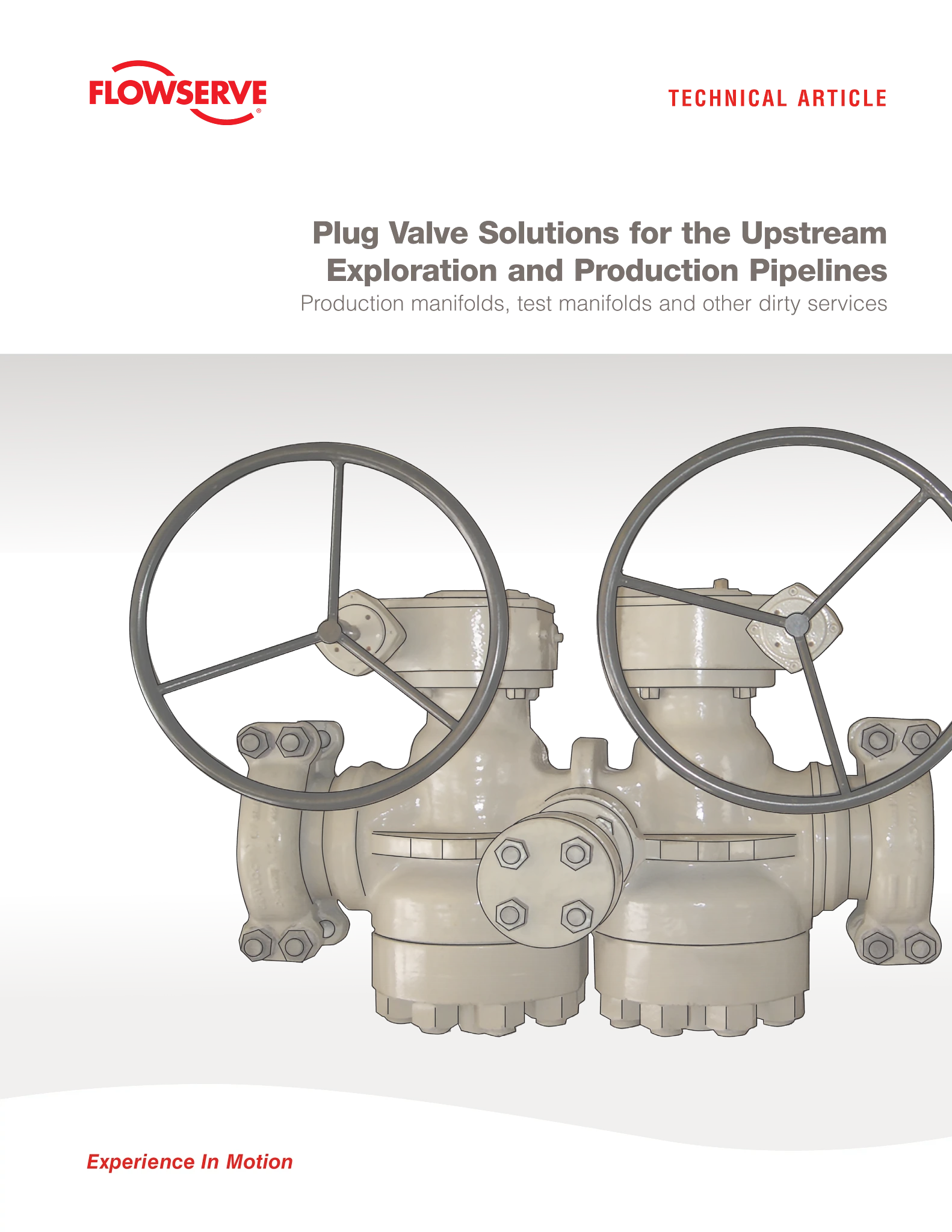 上游勘探与开采管道的旋塞阀解决方案 - 技术文档