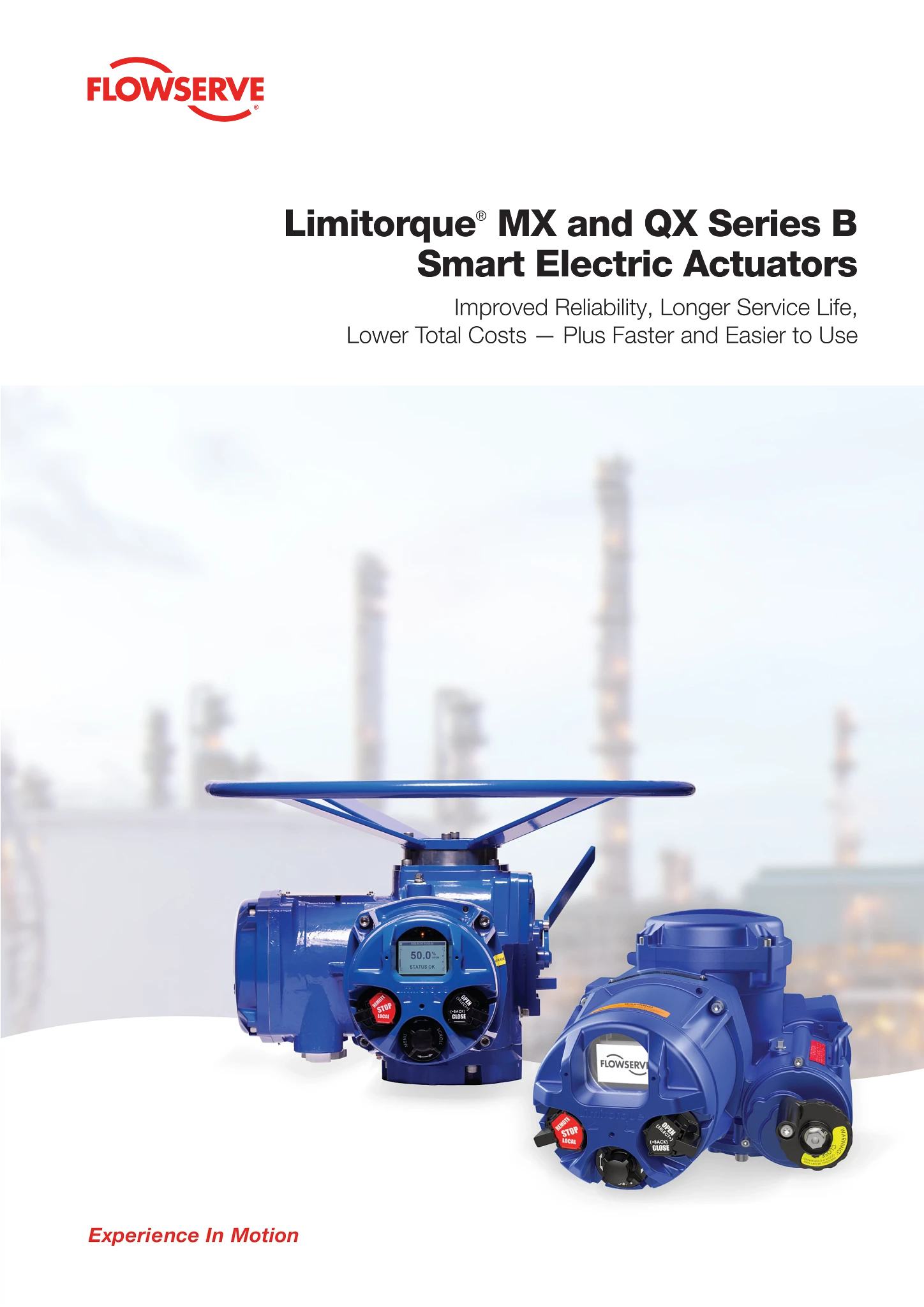 Limitorque® MX和QX B系列智能电动执行器 - 手册