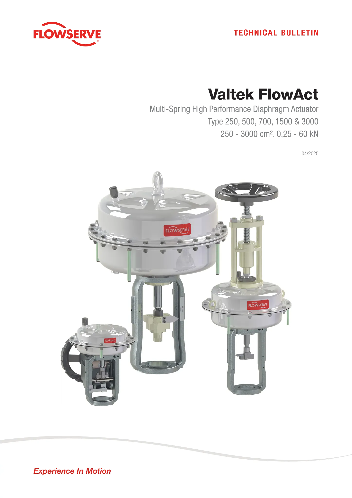 Valtek FlowAct高性能执行器-技术手册